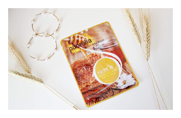 Puorella HONEY Natural Mask Gheet(21g×10ea)